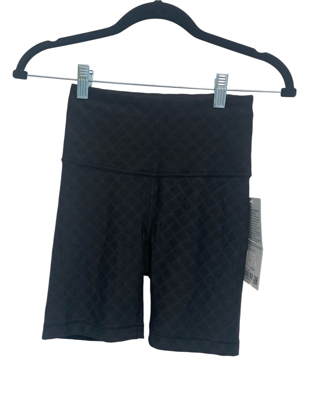 31. NWT Lululemon 3D jacquard diamond train shorts HR 6” Size 4